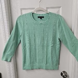 Banana Republic Mint Crew Neck Sweater
